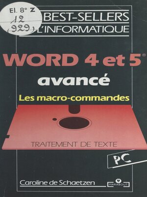 cover image of Word 4 et 5 avancé